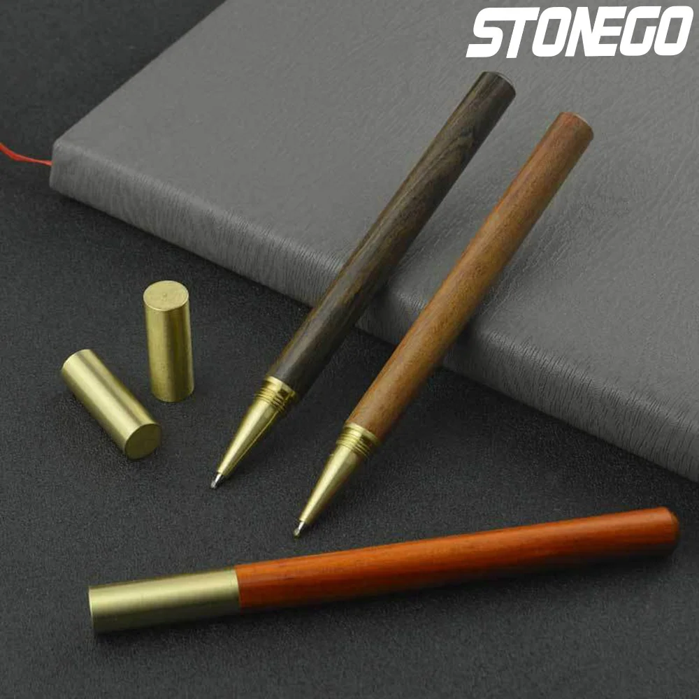 STONEGO Wood Ballpoint Pens Rollerball Pen for Writing Gifts Ball Point Pen