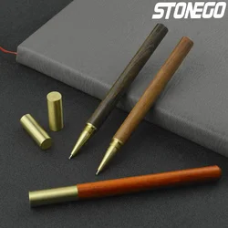 STONEGO Wood Ballpoint Pens Rollerball Pen for Writing Gifts Ball Point Pen