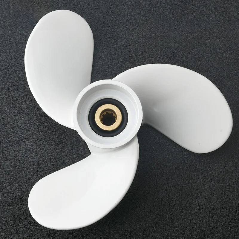 Aluminium Propeller 7 1/4x6-BS F 2,5 A/3A 7-1/4x6 6L5-45943-01-EL 9 spline Für Yamaha 3HP Außenbordmotor 6L5-45943 6L5-45943-00-00