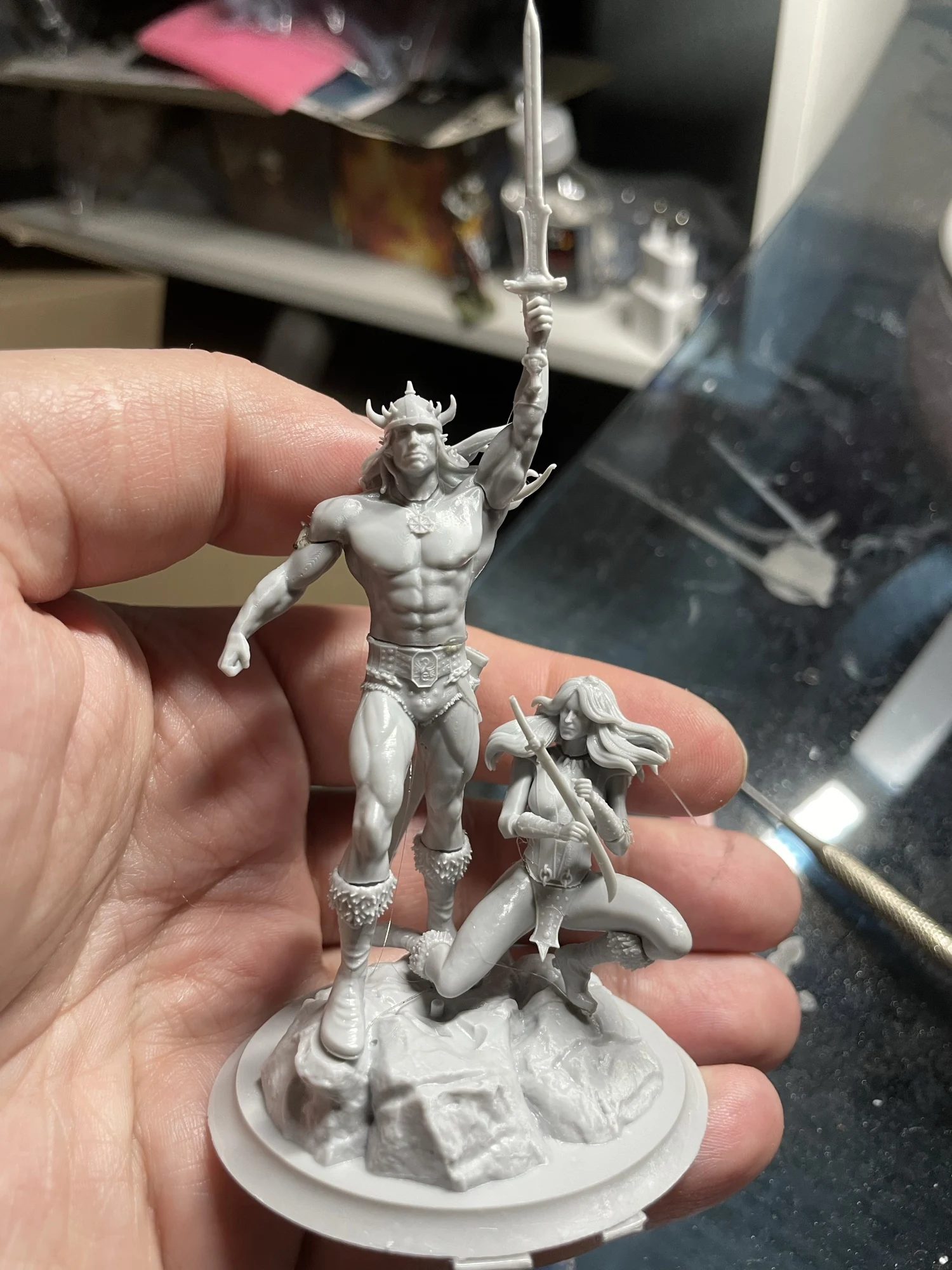 Buyer photo of this resin kit