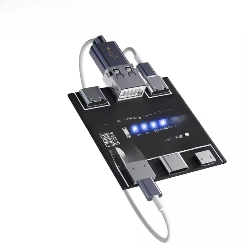 MECHANIC DT3 Płytka wykrywania kabli danych Tester kabli USB Wyłączanie zwarć dla iOS Android Narzędzie do testowania płytek typu C — zdjęcie 2