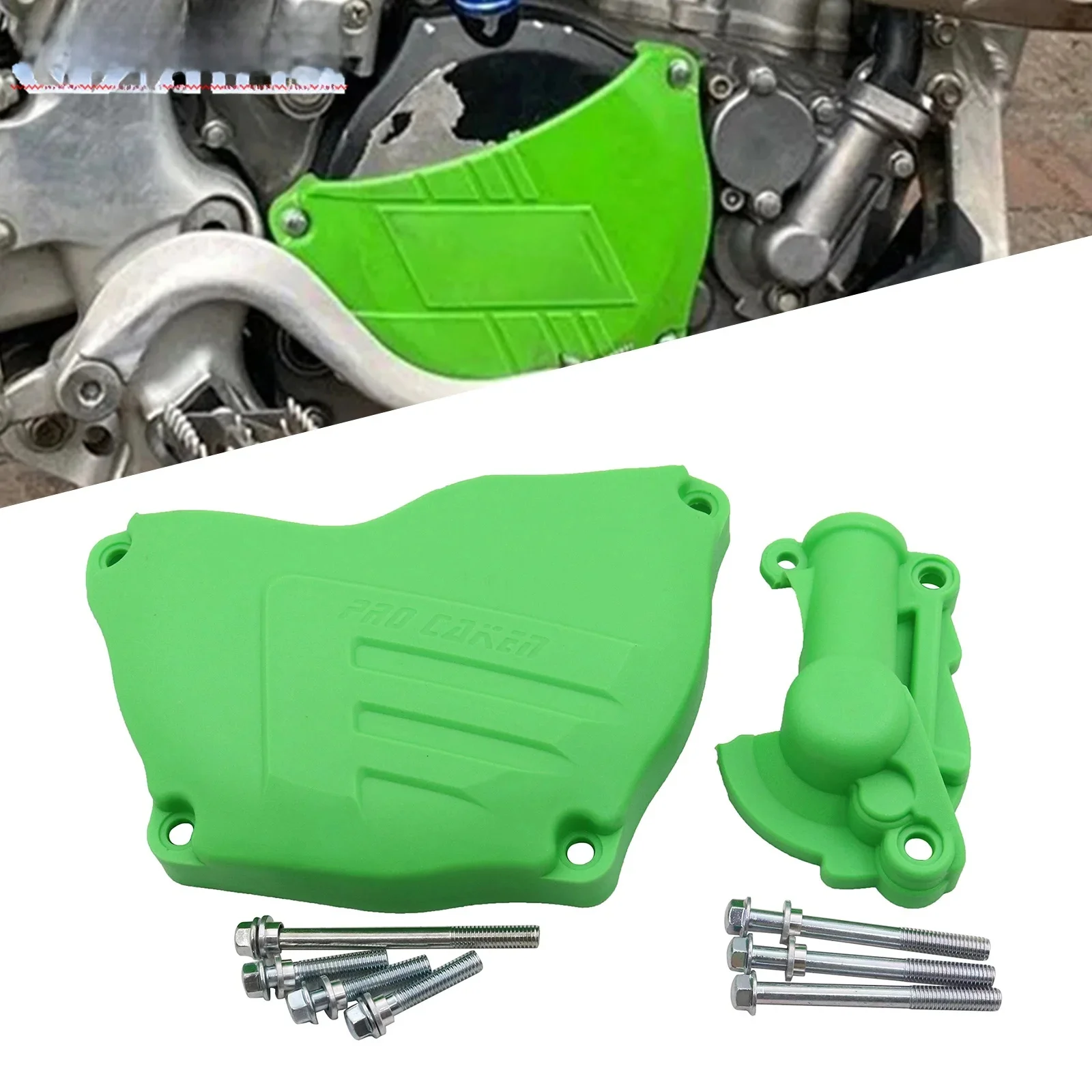 AliExpress NONE Motorcycle Engine Clutch Protection Water Pump Protection Cover For Kawasaki KX250F KX 250 250F 2004-2016 2009-2017 Dirt Bike