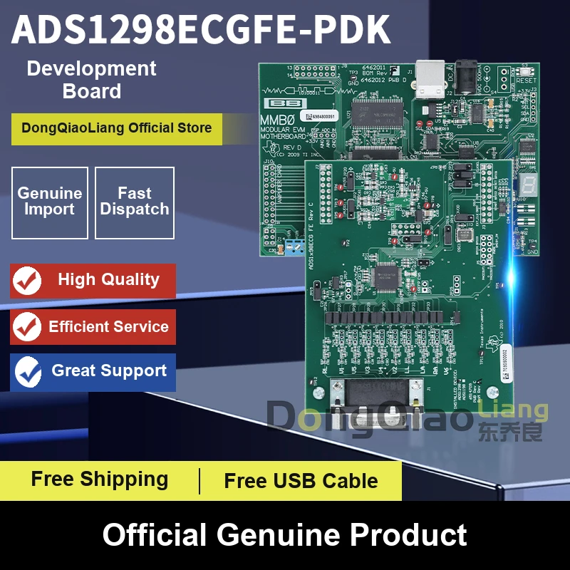 For the ADS1298ECGFE-PDK: ADS1298ECG Analogue-to-Digital Converter Analogue Front-End Performance Demonstration Kit