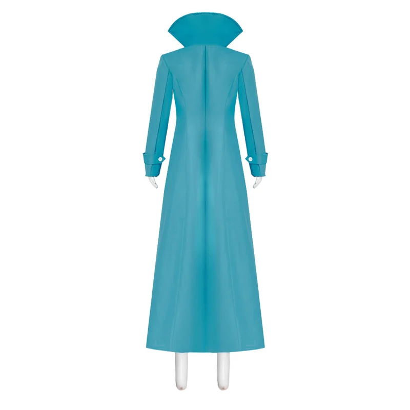 Anime Lucy Wilde Cosplay Costume Coat Long Trench Coat Scarf Full Set Halloween Role Play Performance Carnival Stage Suit Outfit - view 4