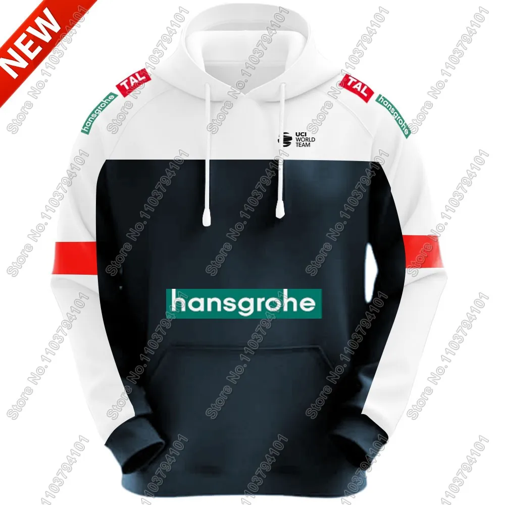 New Hansgrohe 2025 Men Hoodies Autumn Sweatshirt Clothing Team Blue Hoody Streetwear Casual Pullover Jackets Unisex Coats