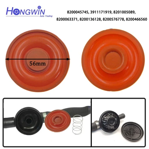 Мембрана клапана PCV двигателя для Renault Clio Megane Laguna Master Scenic Traffic Kangoo 1.9D 1.9DTI 1.9DCI 8200045745 3911171919