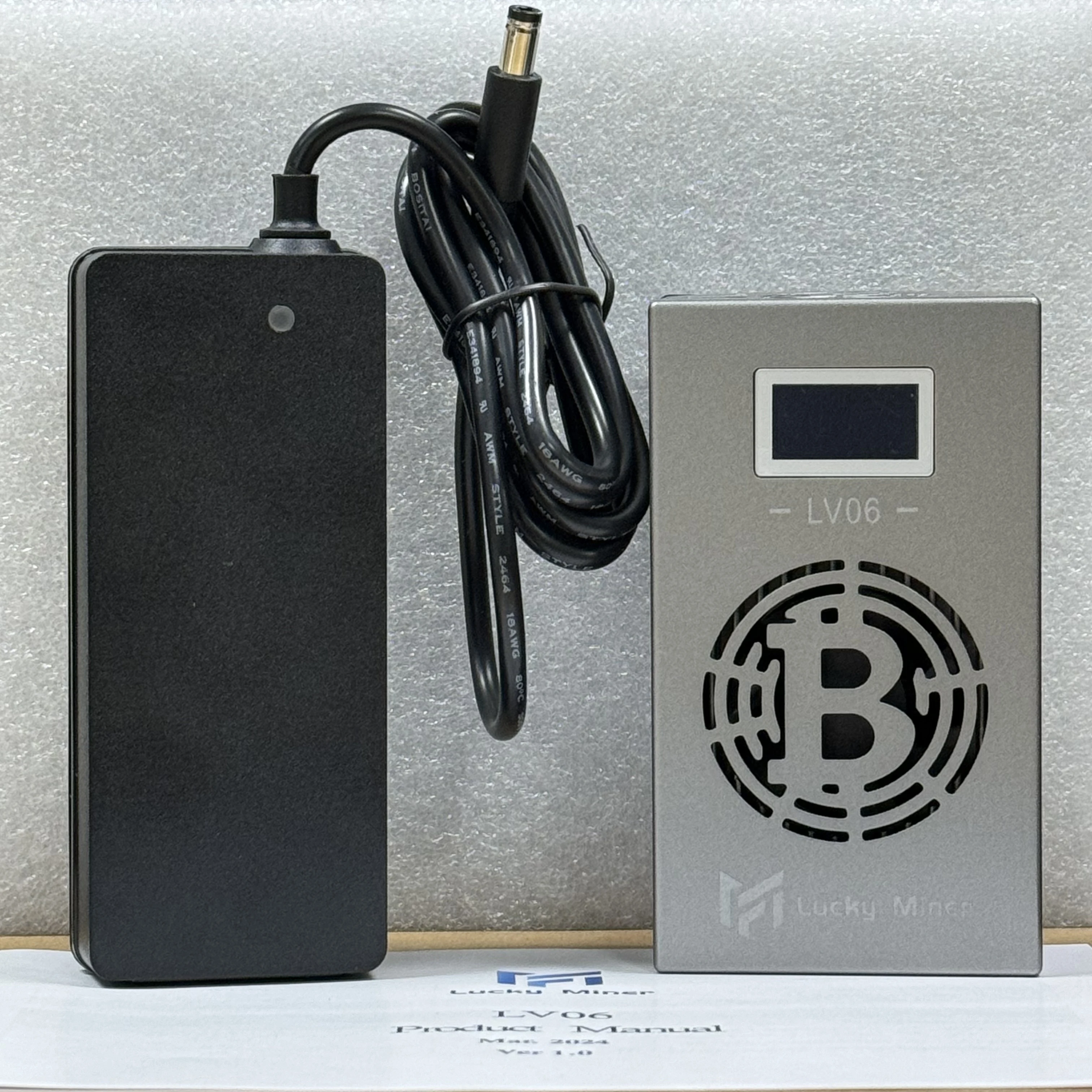 

Lucky miner solo miner btcminer lv06 BM1366 504GH/S BTC BCH BSV DGB WIFI miner btc crypto miner lottery miner