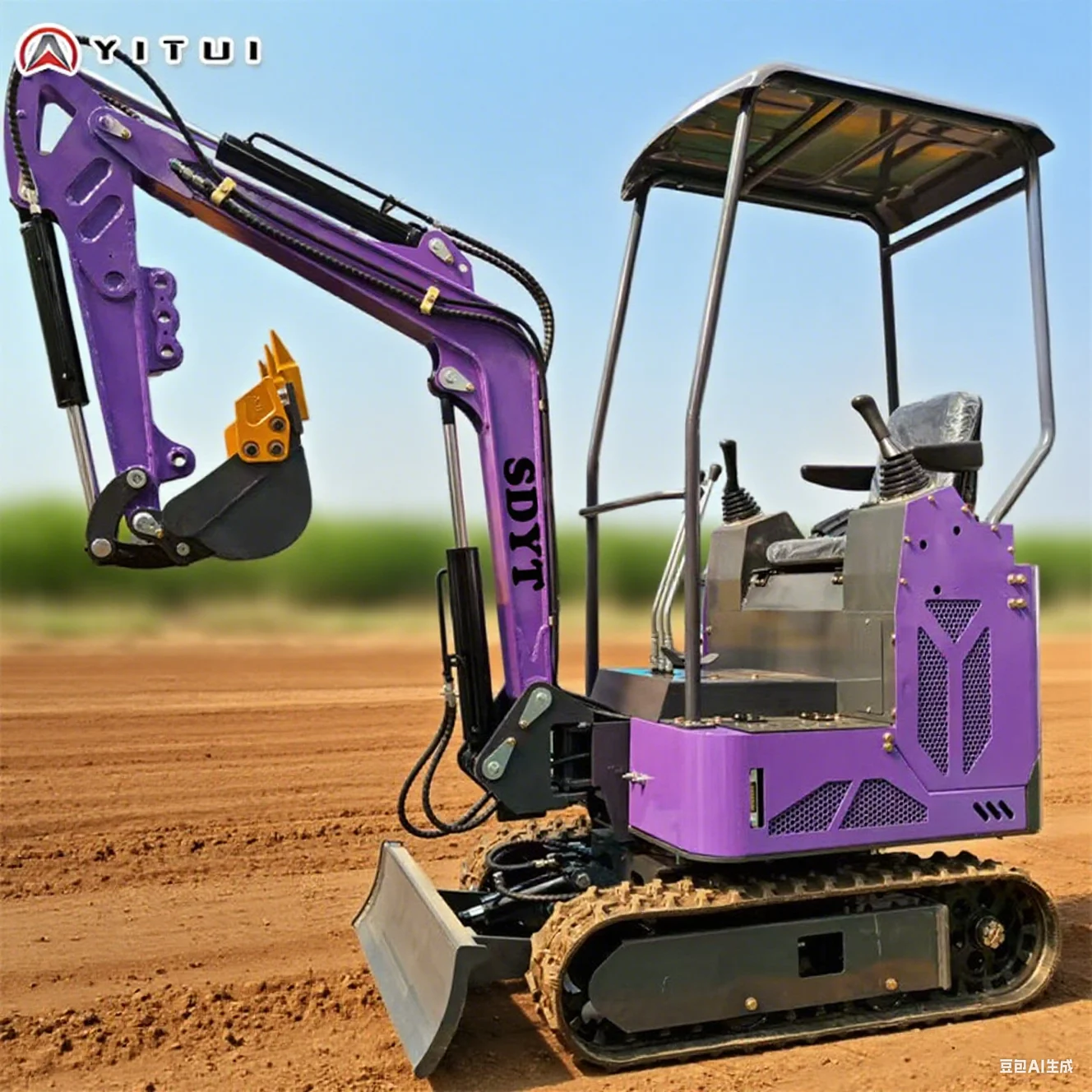 

1.5 Ton Small Excavator Family Kubota Engine Track Mini Excavator Free Auxiliary Tools To Support Customized