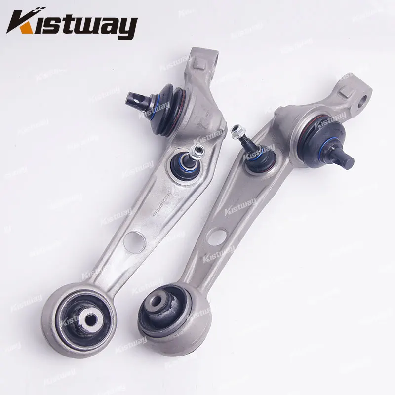 4PCS Good Front Lower Control Arm Kit For Rolls-Royce Phantom 31122180523 31122180524 31120409267 31120409268