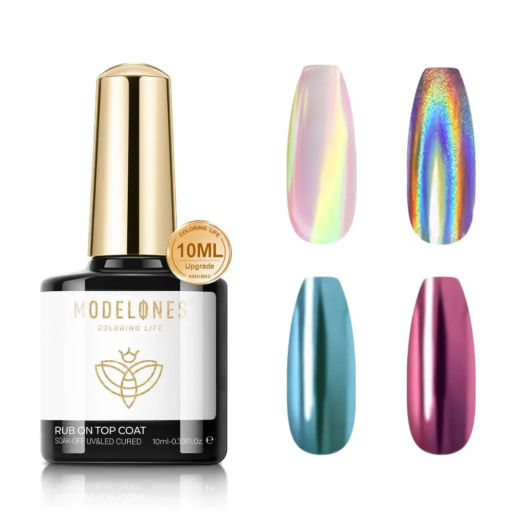 Modelones Chrome Poeder Top Coat 10ml