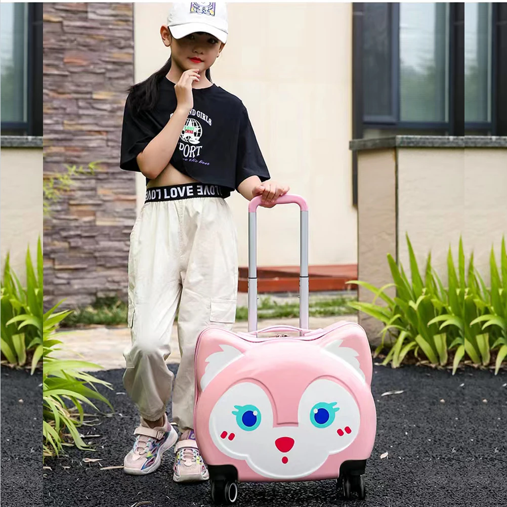 20 Inch Carrier Children's Girl Travel Small Suitcase On Wheels Kids Trolley Rolling Luggage Boarding Case Valises Free Shipping