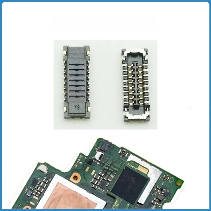 Lecteur de carte mémoire Micro SD pour Nintendo Switch, prise de connecteur FPC, 16 broches sur la carte mère, 0.4mm Pit, 5 pièces, 50 pièces, ensemble, original, nouveau