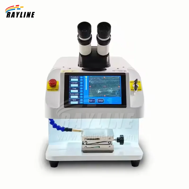 Jewelry Laser Welding Machine Desktop Laser Gold 13.6 Inch Screen CCD Welder for Glasses Frame Gold Silver Repair LASER MACHIN
