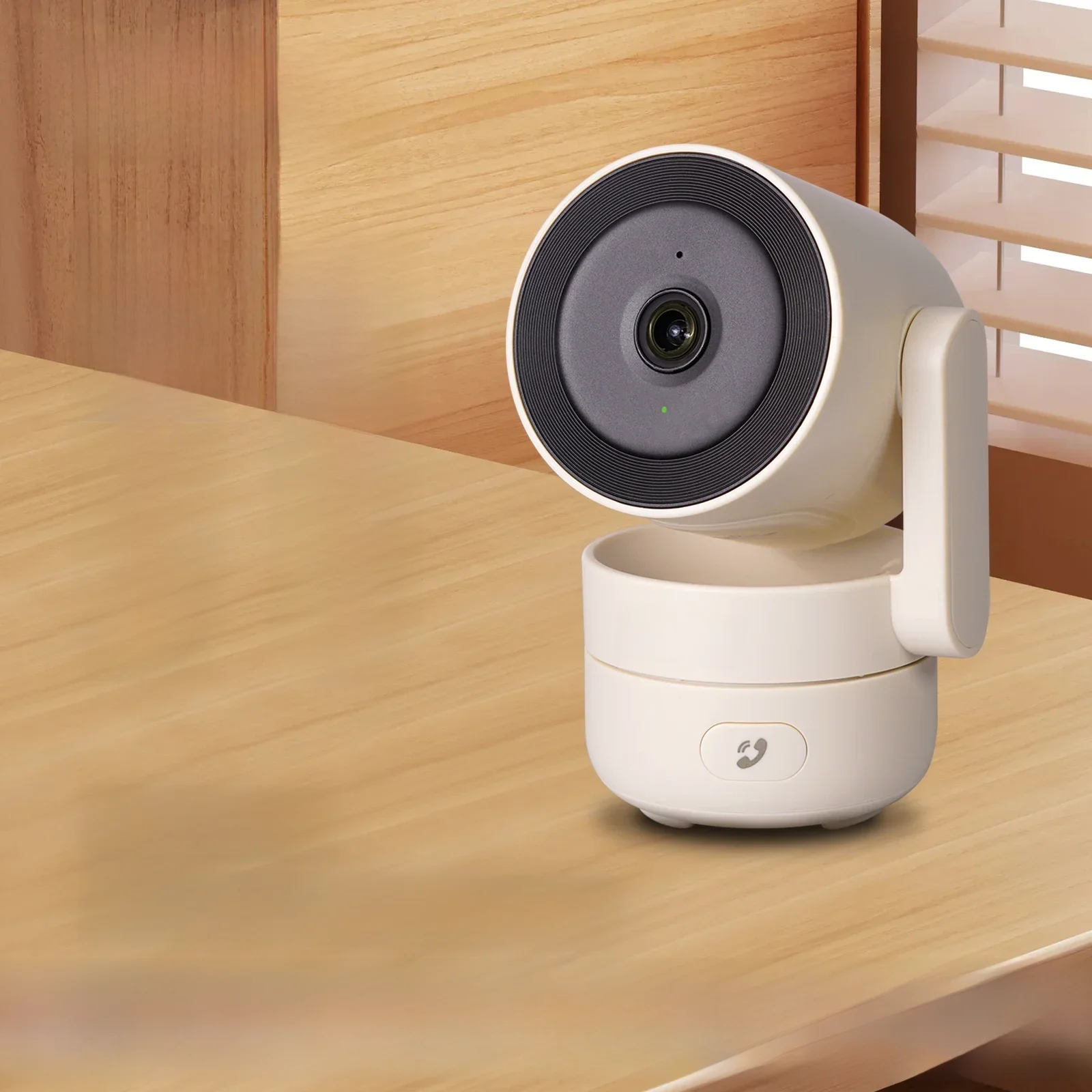 MOESTuya WiFi Indoor Schwenk-/Neige-Smart-Überwachungskamera, 4 MP HD, Infrarot-Nachtsicht, Bewegungsgeräuscherkennung, Monitor, Panorama-Patrouille