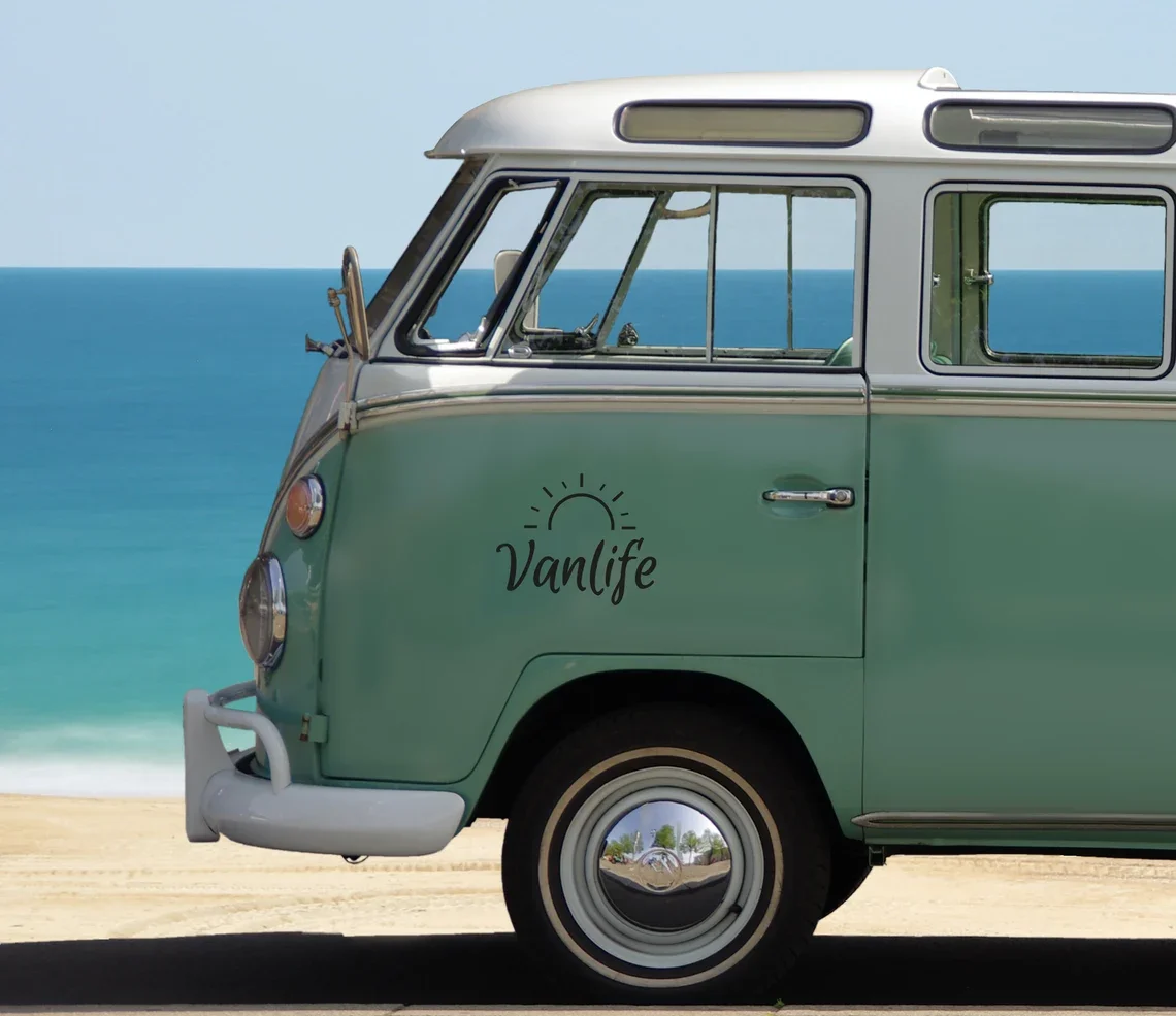 Vanlife Auto Stickers Voor Zon - Outdoor Camping Decor recensie en prijs