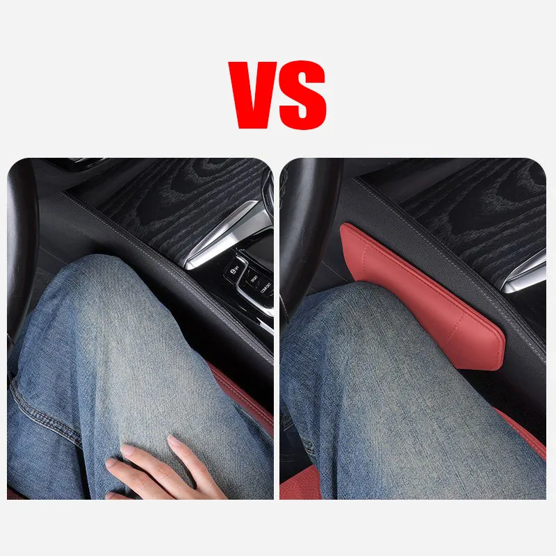 Auto-Kniekissen, Elastisches Memory-Schaum-Beinkissen, Kopfstütze für das Auto, Autozubehör – Detail 4
