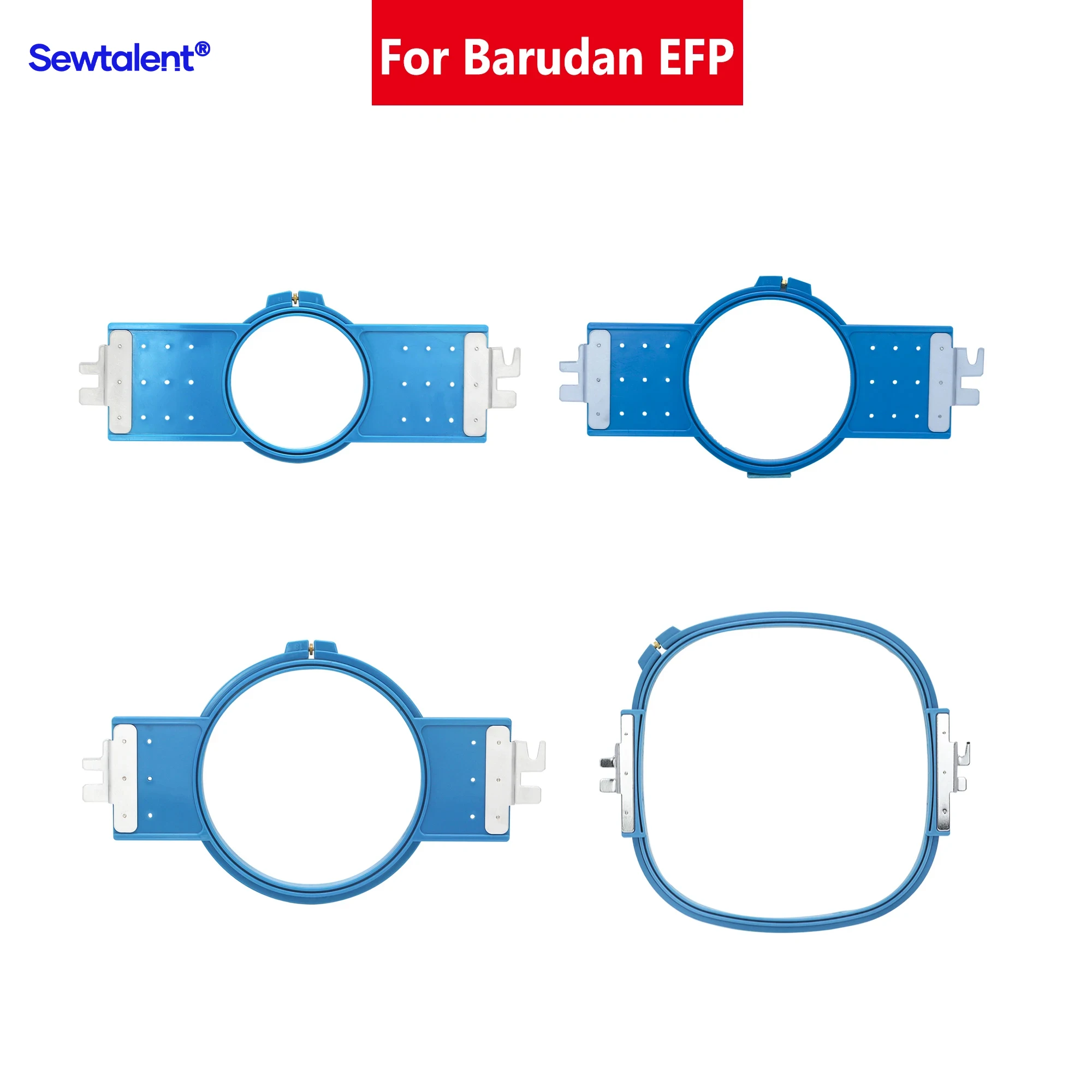 Embroidery Hoops for Barudan EFP Sewing and Embroidery Machine Rings Tubular Frames Sewtalent Industry Plastic