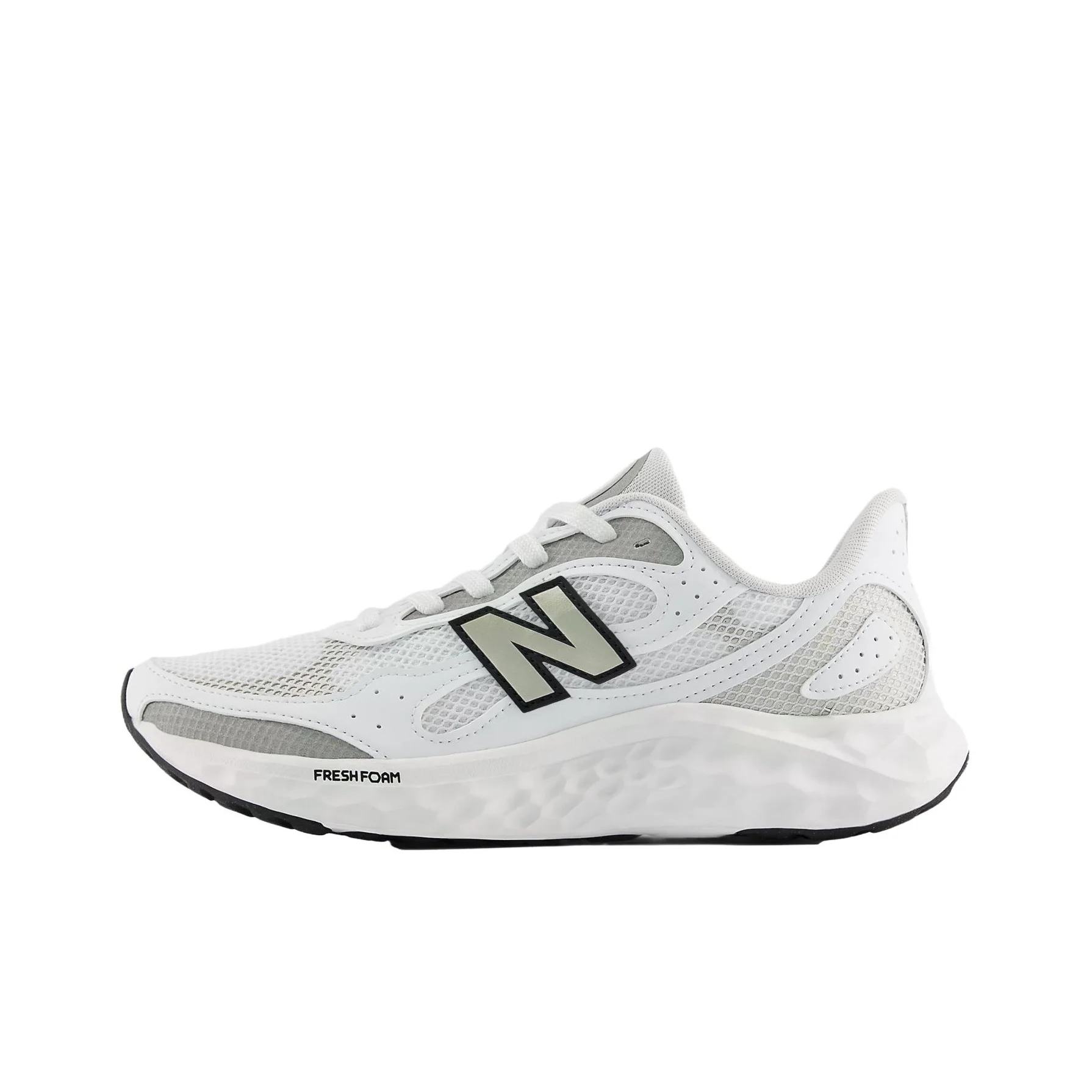 

Кроссовки New Balance NB Fresh Foam Arishi v4 Tiralux NbRunning для мужчин и женщин, белый и черный цвет.