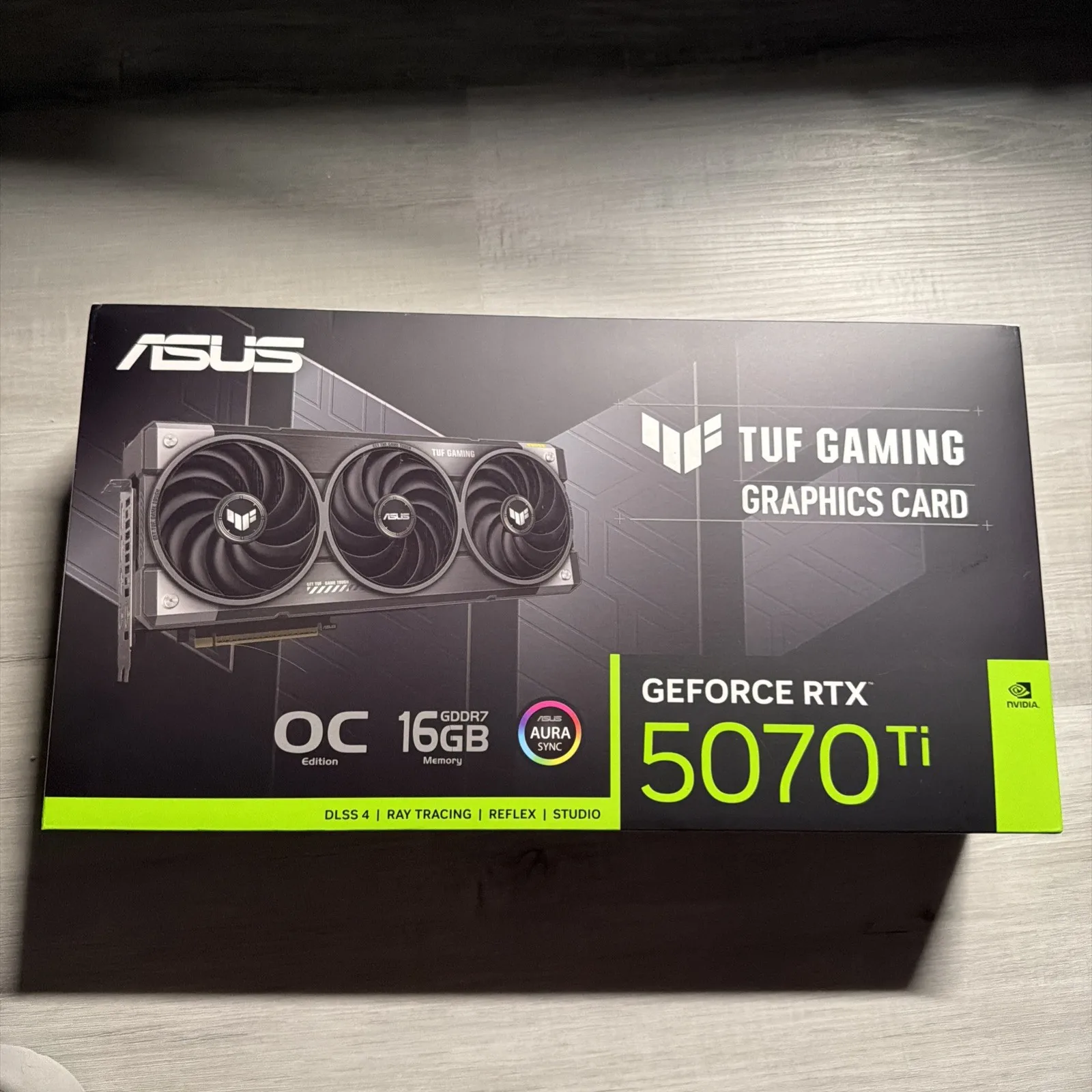 NOVO// ASUS Prime RTX 5070 Ti OC 16GB GDDR7 GPU |   NVIDIA DLSS 4 Ray Tracing |   PCle 5.0