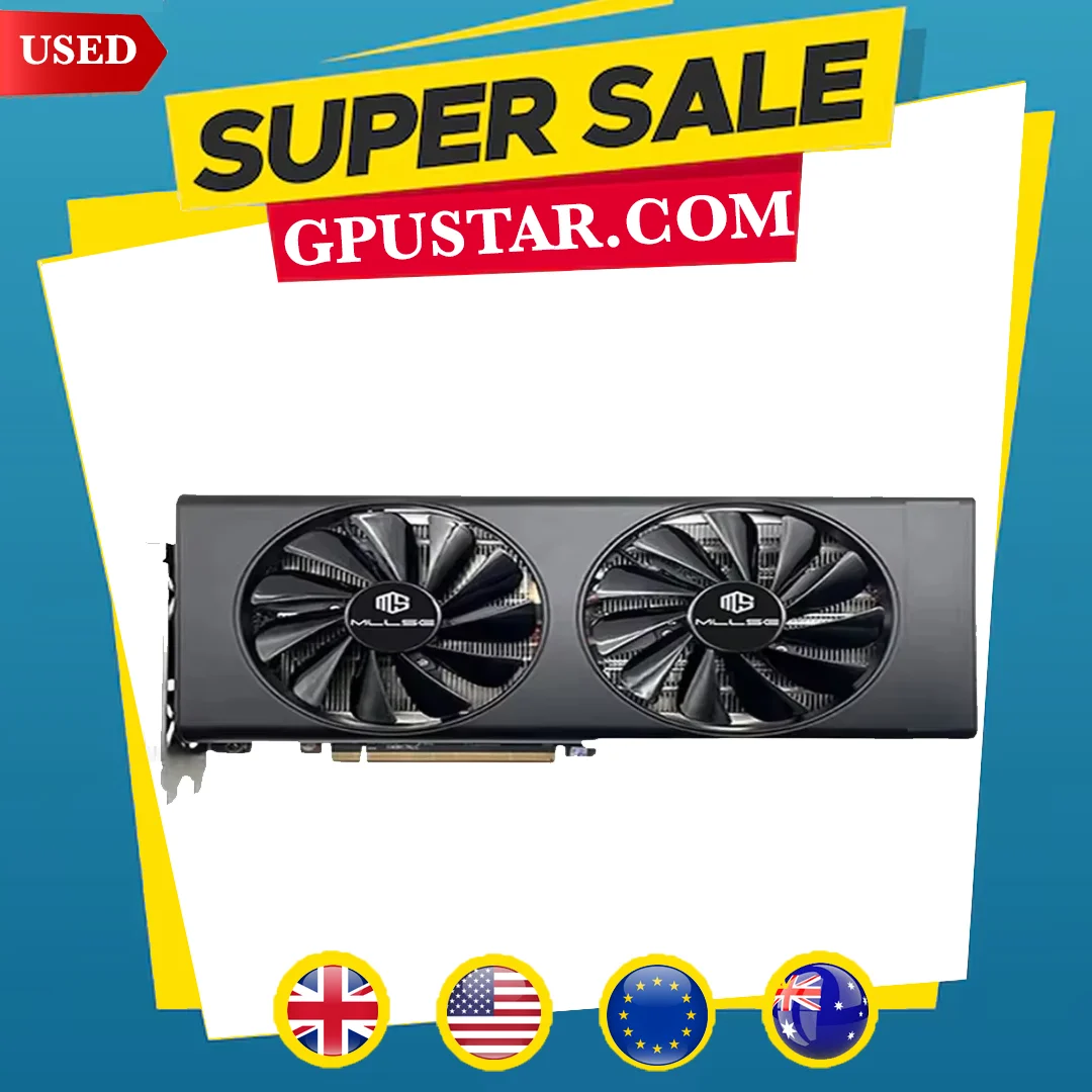 

USED RX 5700 8GB Placa De Video Graphics Card GPU GDDR6 256-bit 7nm Video Card Support Desktop CPU rx 5700