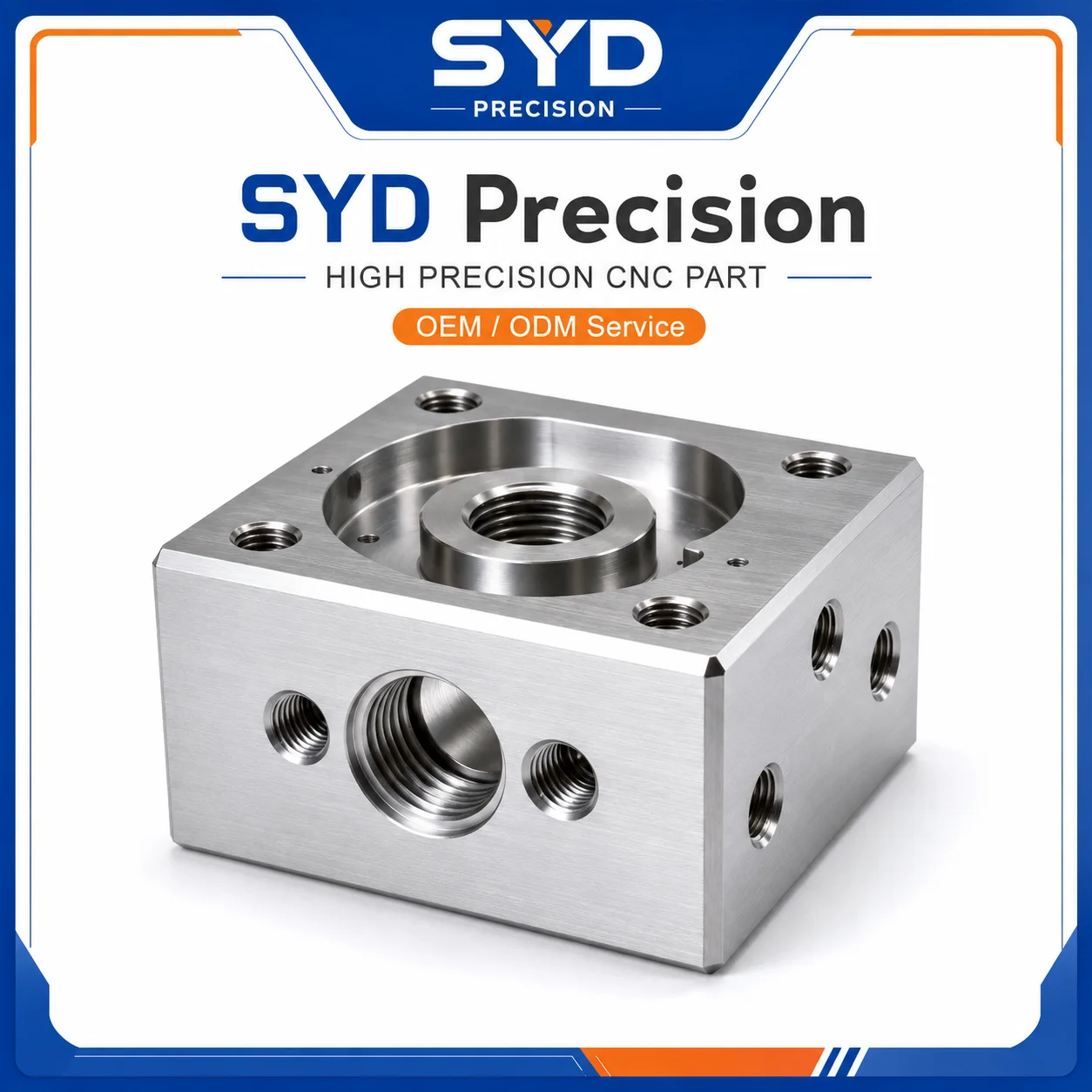 Custom CNC Aluminum Parts for Automation Equipment Precision Machined Metal Components OEM