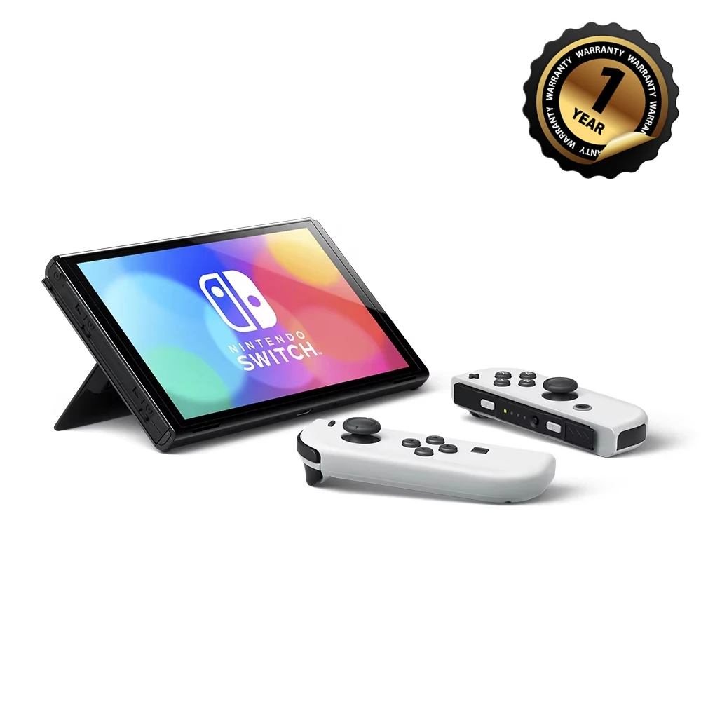 Nintendo Switch OLED 64GB Video game console with Joy Con 7 inch OLED screen image 5
