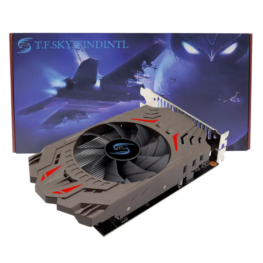 T.F.SKYWINDINTL NVIDIA GeForce GT 730, 2G DDR5 그래픽 카드, 128 비트 게임용 비디오 카드, VGA GPU