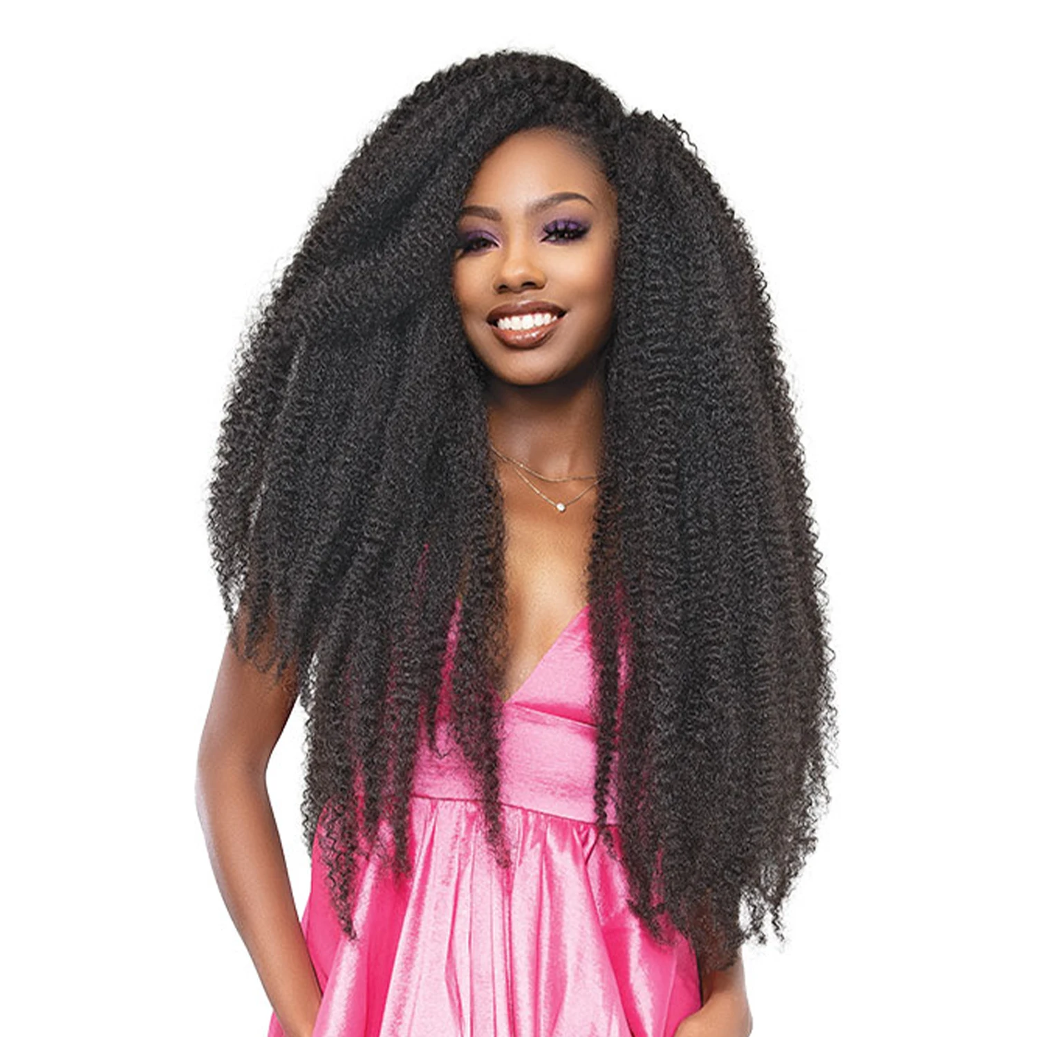 مجموعة جانيت الضفائر الاصطناعية نالا تريس 6X التعبير الأفرو تويست جديلة 80 بوصة (6 قطع)