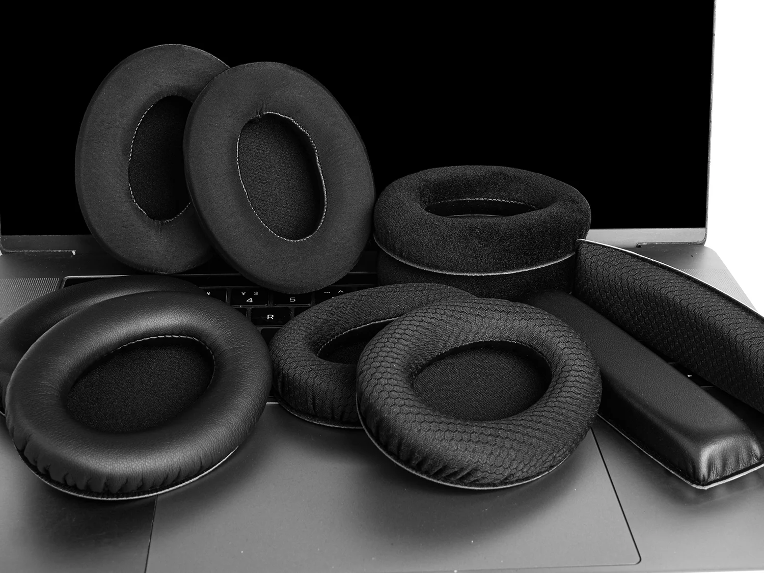 Replacement Foam Ear Pads for Sennheiser HD 180 200 201 206 418 419 421 428 429 438 439 448 449 Headphones Memory Foam Earpads