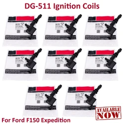 High Quality 8pcs DG-511 3L3Z-12029-BA For Ignition Coil DG511 3L3Z12029BA For 2004-2008 Lincoln Expedition Explorer F-150