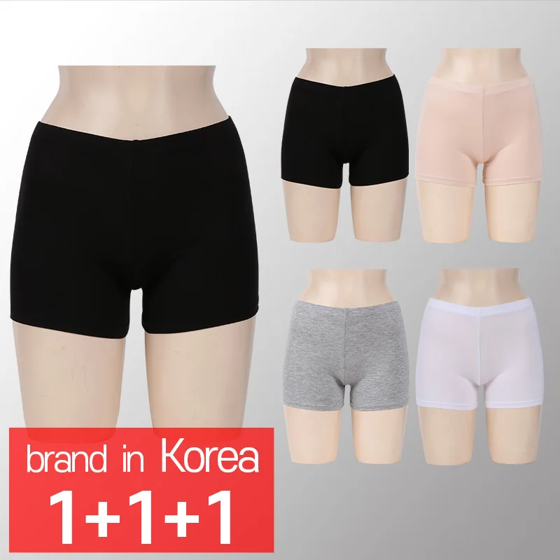 [CALL RA S](3-piece set) Women's Modal 2 Under pants Shorts Pants // school uniform/Female/underpants/Pants/Women/Under Skirt/Dress/Safety/Slip/Shorts/Shorts Under Skirt/Inner pants