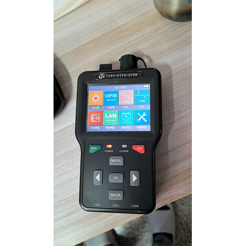 Мини-OTDR Fibra Ativa тестер 1550 нм 20 дБ оптический измеритель мощности кабельный лазерный тестер визуальный локатор неисправностей FTTH OPM VFL OLS Otdr