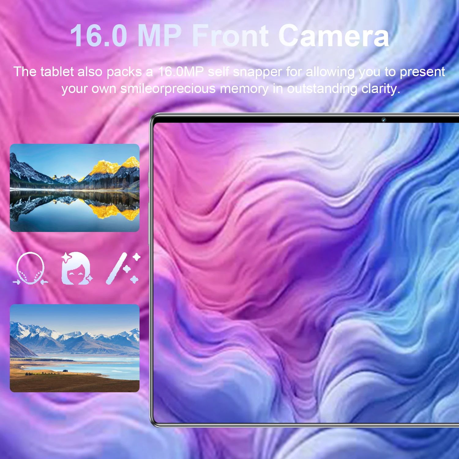 Immagine 9: Tablet PC da 10,36 Pollici Android 13.0 5G con Google Play, 14-Core, Doppia Fotocamera, Dual SIM, Bluetooth, Wi-Fi, 16GB + 1TB ROM