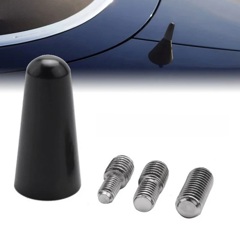 Antena 3 Cm z M6/M5/M4 przejściówka gwintowana antena dachowa antena krótkofalowa antena samochodowa antena krótka stopka radiowa — zdjęcie 2