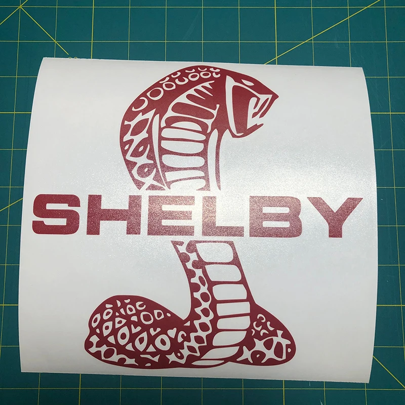 Shelby Cobra Vinyl Decals Car Windows Bumper Decor Stickers Accessories For Ford Mustang Shellby Car Styling Parts