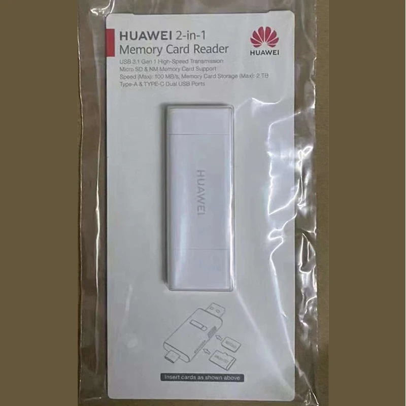 Imagem -05 - Memory Card Reader para Huawei tipo c Porta Usb Dupla nm Nano Usb 3.1 Alta Velocidade em 100 Mbps