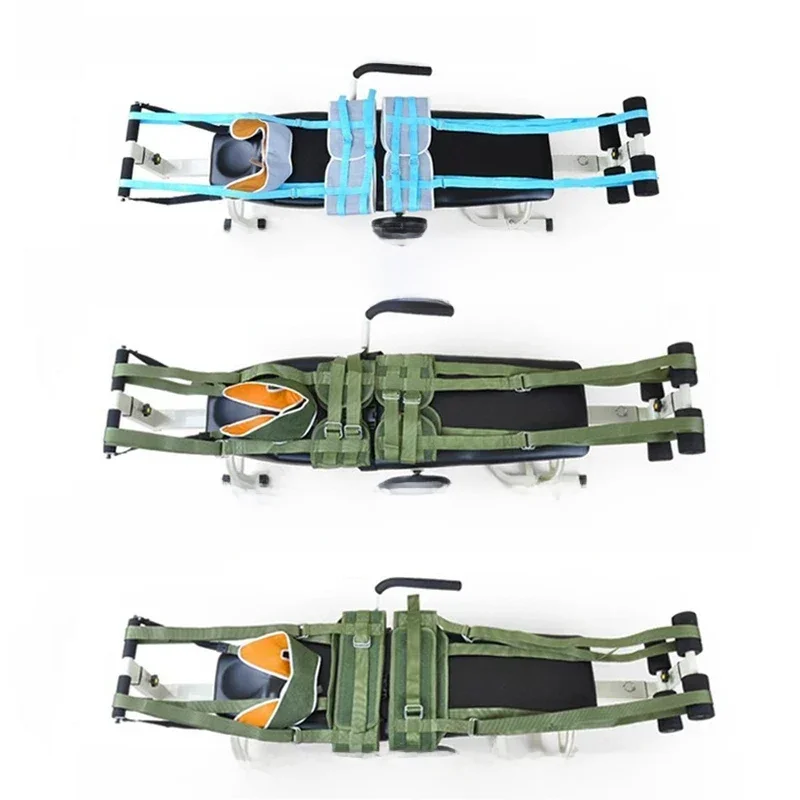 Leinwand einstellbare Lumbalen traktion gürtel Bett Traktion Bett Körper Stretch Wirbelsäule Ankle
