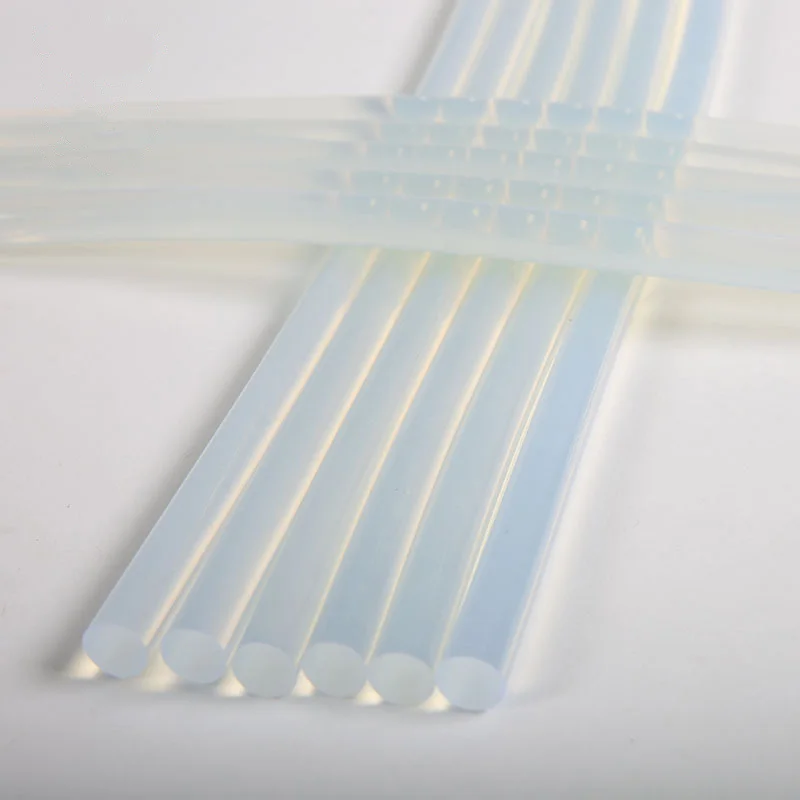 10pcs 11mm Transparent High Viscosity Hot Melt Glue Stick For DIY Craft Toy Repair Tool