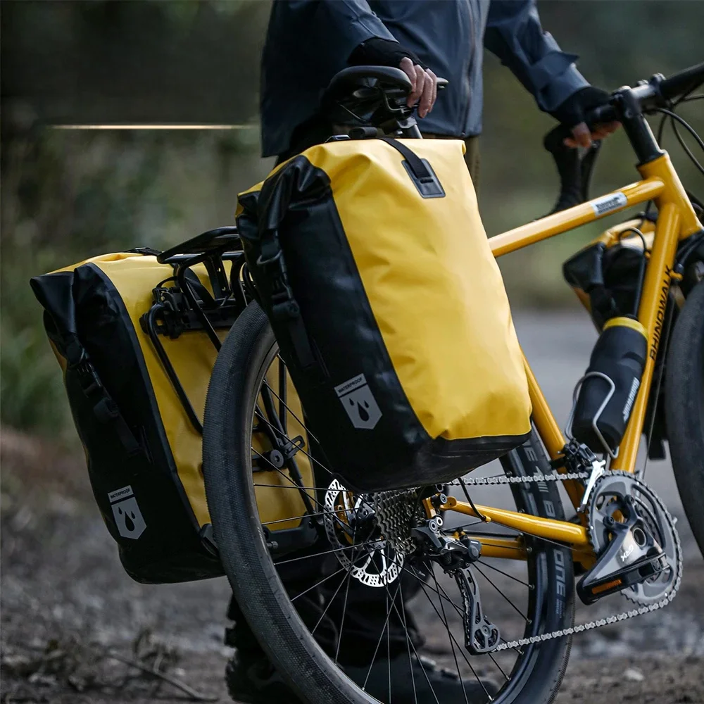 AliExpress Rhinowalk 27L Bicycle Back Seat Rack Bag, Quick Release Travel Cycling Bag Fit Mtb Road Bike Tail Storage Trunk Pannier