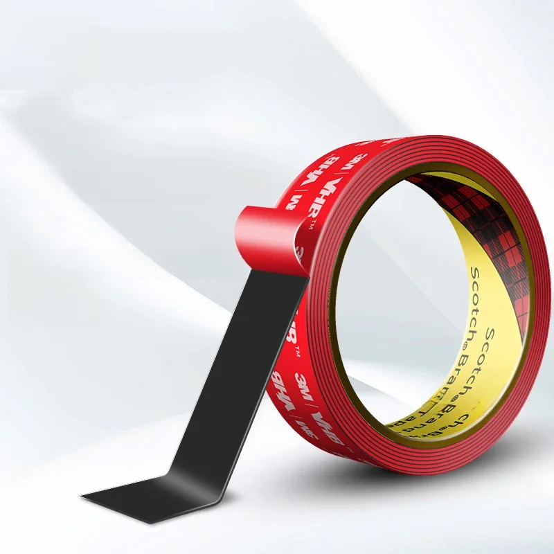 Fita adesiva dupla face forte de 3m, espessura de fita adesiva de espuma, almofada de fixação de