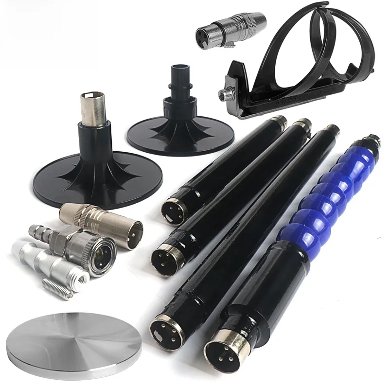 Connecteur rapide pour actionneur linéaire télescopique M6/M8 3XLR, ventouse, tige d'extension, support de gobelet, connecteur d'extrémité, accessoires