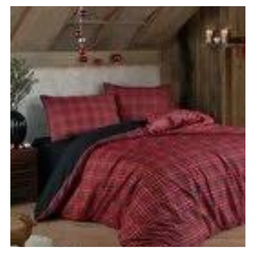 Easy to Be Ironed Duvet cover set Double Personality Lisle Red Quality Bedding Sets Pillow Quilt Blanket Gift Dowry 2023