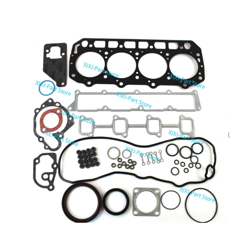 

4TNV98 Full Gasket Kit Set For Yanmar Engine Piston Ring Cylinder Head Gasket Overhaul Rebuild Kit 78*2HK+1.5+4