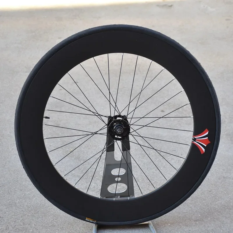 700C 70MM kolarskie koła rowerowe ze stopu aluminium Fixie utwór koła rower jednobiegowy wyścigi koła z 32H piasty łożyska — zdjęcie 2