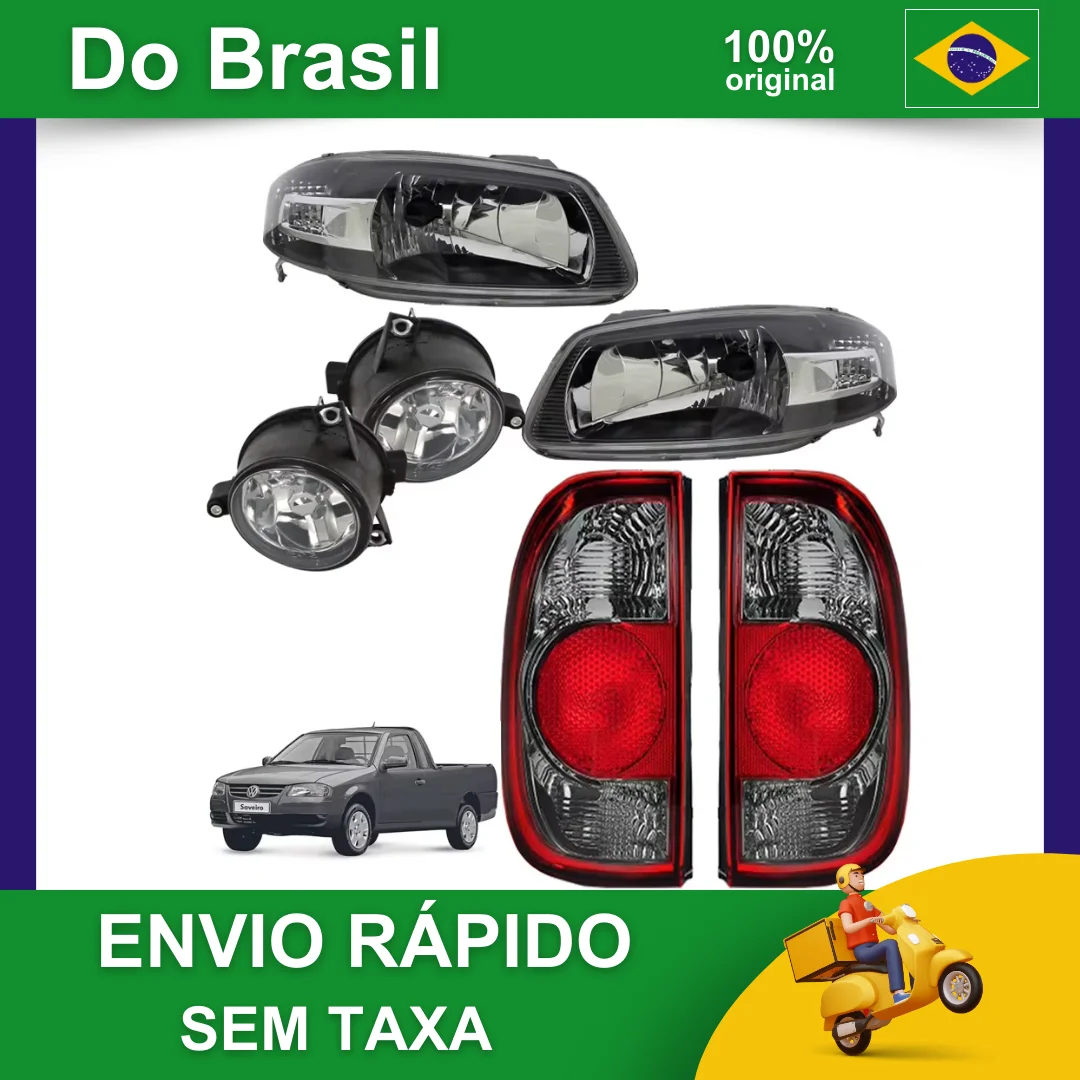 Black Mask Saveiro G4 Lighthouse Kit + Smoke Mile Flashlight Par