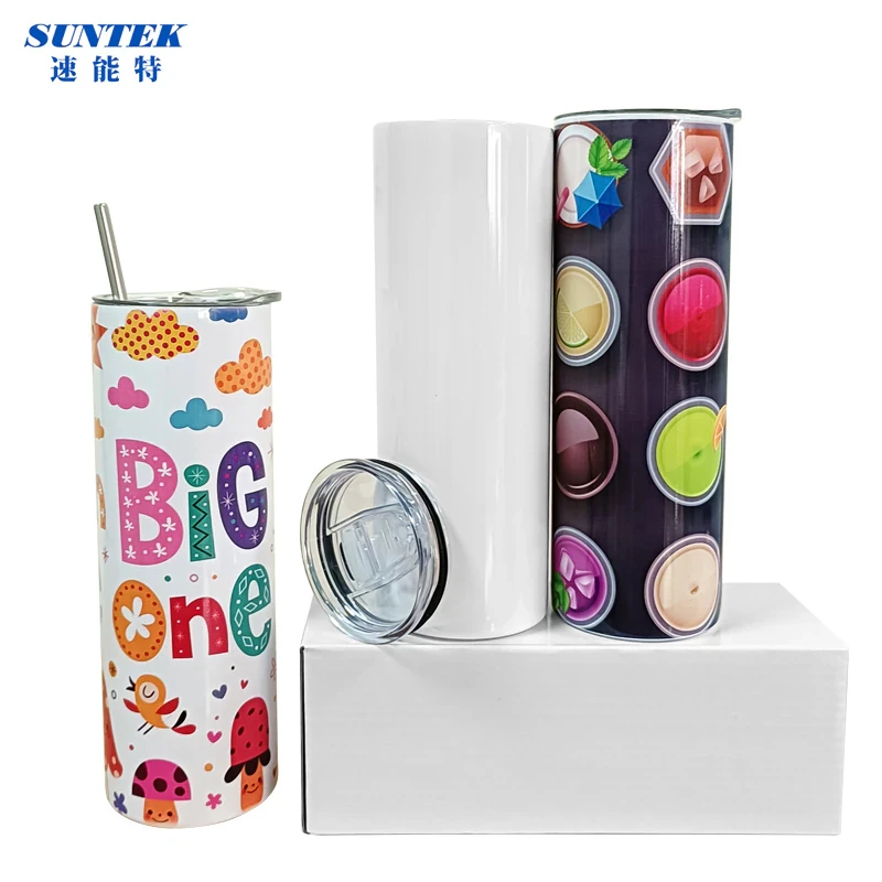 Hot 30oz Sublimation Tumbler Straight Blanks Stainless Steel Double Wall Vacuum Insulation Outdoor Sport Portable Water Bottle