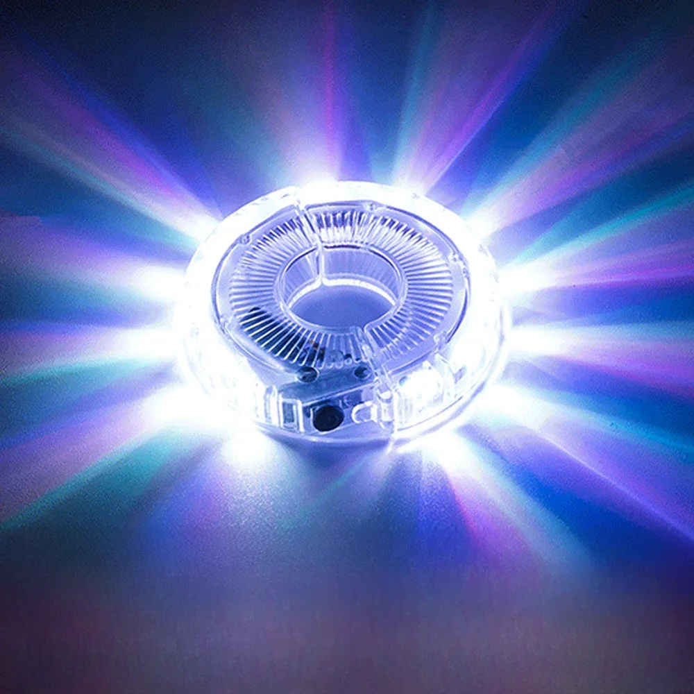 AliExpress LED Bicycle Wheel Light Bike Front Tail Hub Spoke One Lamp With 7 Color 18 Modes Rechargeable Kids
