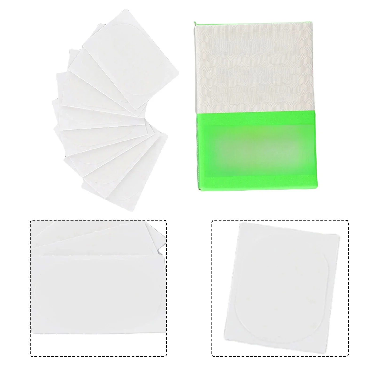 AliExpress SPORTARC 8 Pcs Bike Inner Tube Tire Patch Patching Tools Repair Kit 8 Pieces Road Folding Bicycle TPU Material Powerful Glue-free Parts