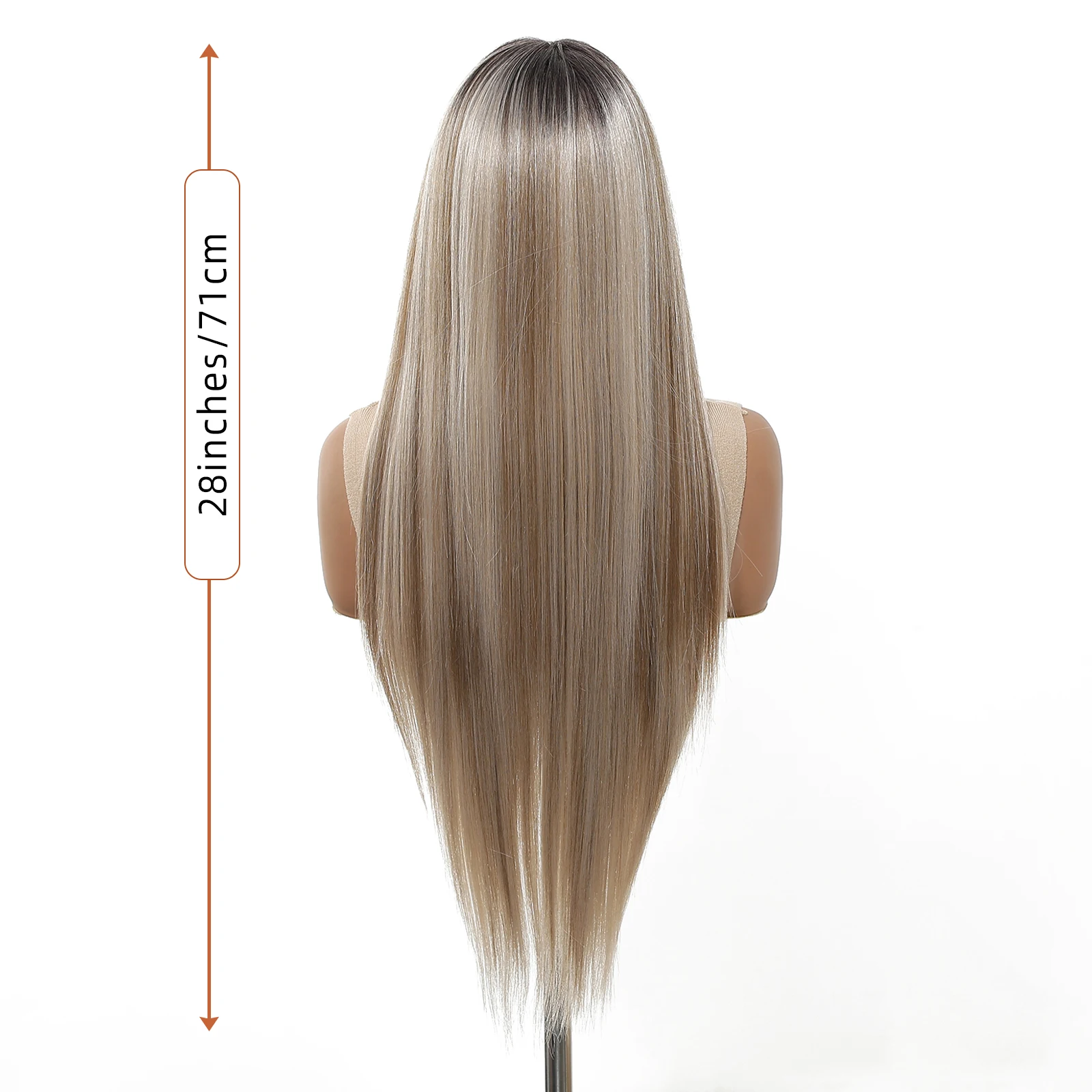 HAIRCUBE براون أومبير مستقيم الدانتيل الباروكات شعري طبيعي 13*6 HD الدانتيل الشفاف الاصطناعية شعر مستعار للنساء جزء مجاني الباروكات