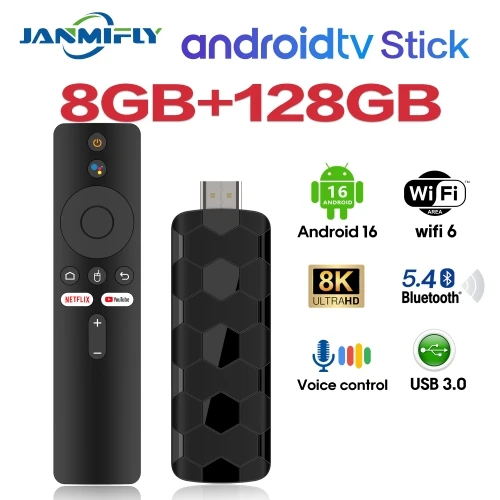 2026 New R3+ TV Stick Dual UI Interface Dual Wifi 2.4G/5.8G 4K Ultra HD 8GB 128GB RK3518 Quad Core Home Theater Media Player photo review